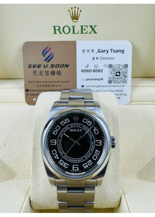 二手 單錶 ▶ Rolex 勞力士 Oyster Perpetual ◀ 116000 V頭 - 2008年錶